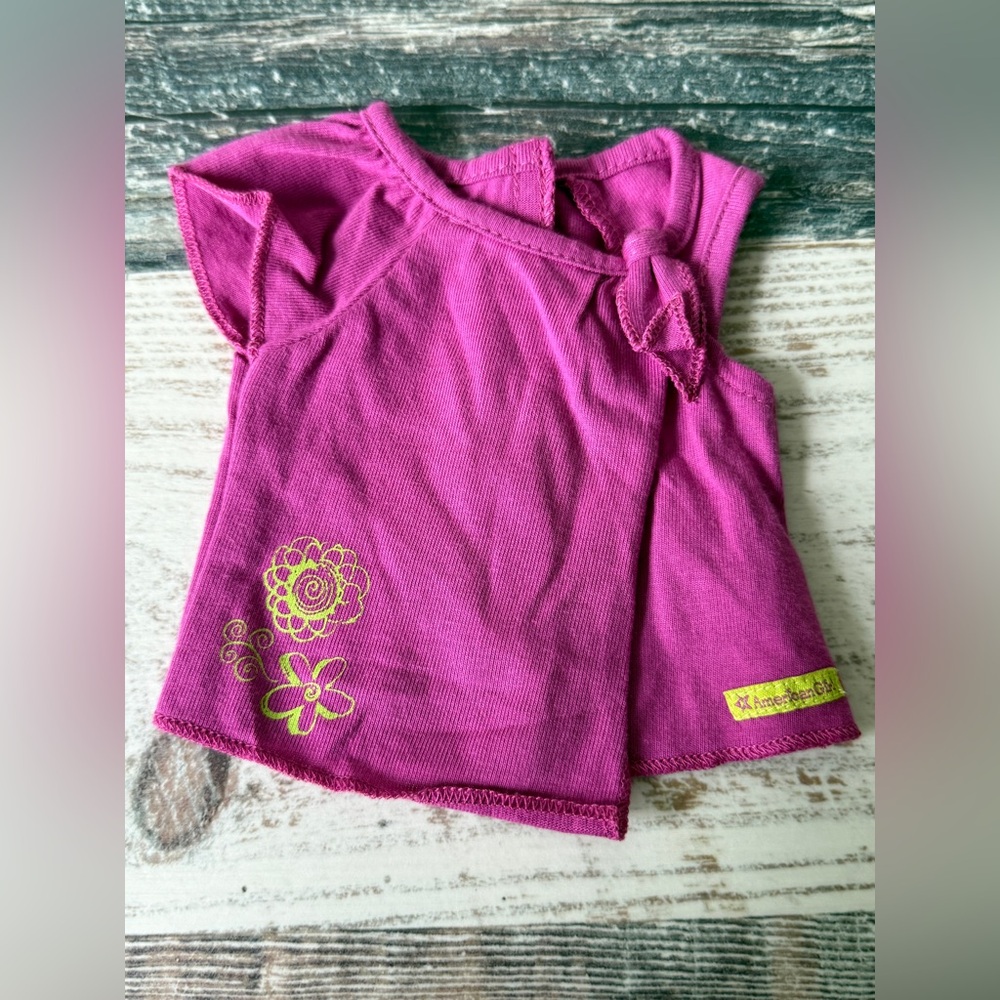 My American Girl Doll SUNSHINE GARDEN Outfit - 18” Doll Top SHIRT Only